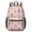 Princess and Ballerina, variant on Princess and Fairy Pink Pattern 17" School Backpacks for Teens,Waterproof Oxford Fabric,S-Shape Padded Straps for School,Travel,Hiking,Camping