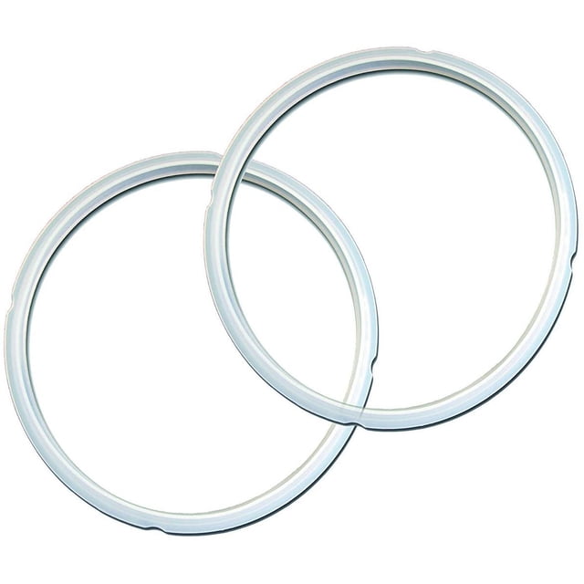 Véritable Anneau d'Étanchéité Instant Pot, Lot de 2, Transparent – 8 Pintes