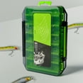thumbnail image 6 of Waterproof Fishing Tackle Organizers Tackle Tool Double Side Tackle Box Tackle Carrying Clear Fishing Lures Storage Box, 6 of 8
