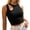 j68-Black, variant on LIIPEE Womens Tank Tops Summer Casual Solid Color Crew Neck Sleeveless Racerback Cutout Ladies Standard Straps Slim Fit Comfortable Soft Breathable Sexy Daily Crop Basic Tops,L