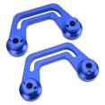 thumbnail image 1 of Windshield Light Bracket, Hood Light Mount Scratch Proof Anodized Aluminium Alloy Stable Support With Sliding Rail For Car Blue, 1 of 8