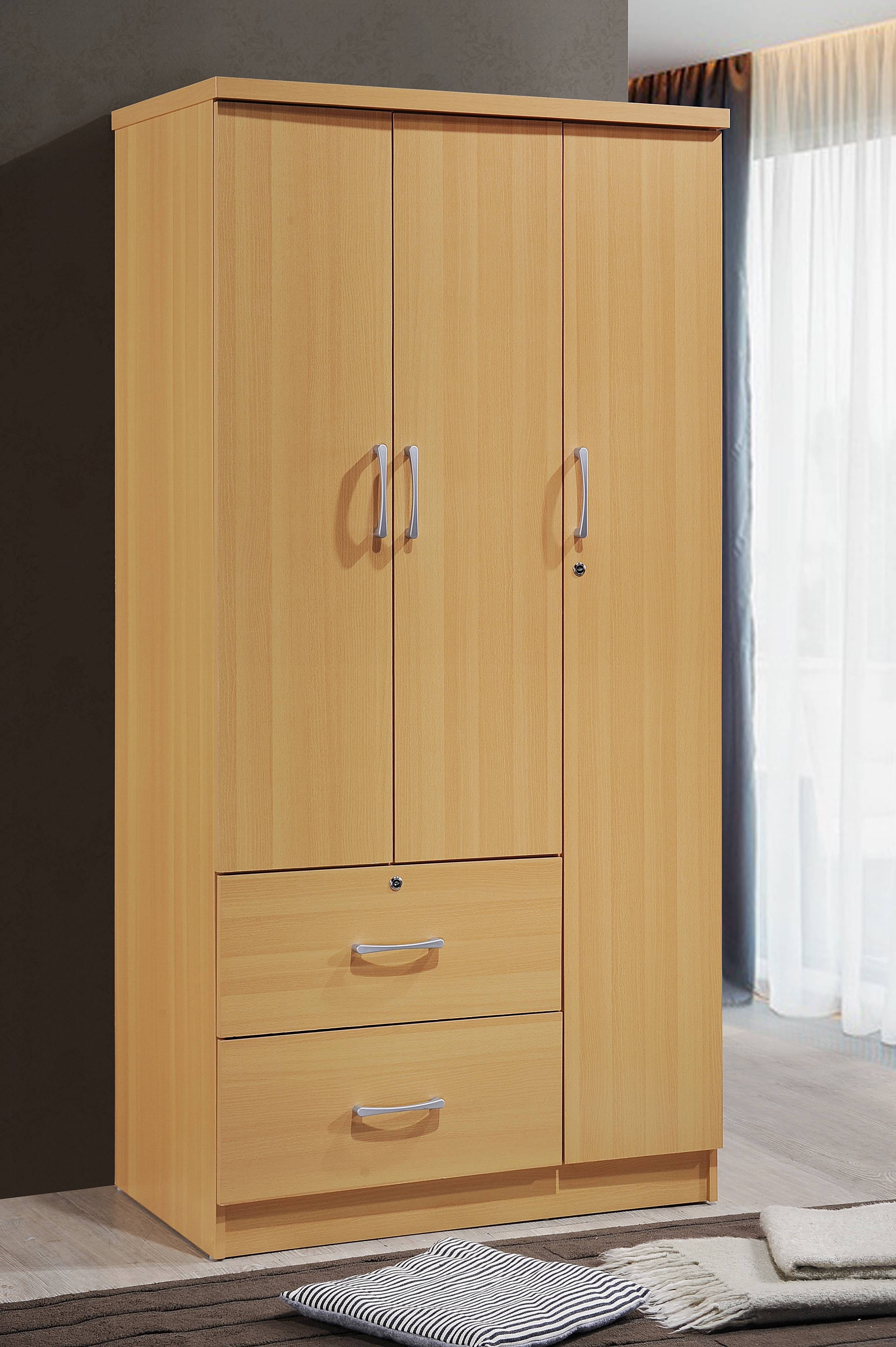 Hodedah 3 on sale door wardrobe