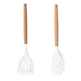 thumbnail image 1 of Juego de utensilios de cocina para cocinar con mango de madera para utensilios de cocina antiadherentes - Utensilios de cocina de madera, 1 of 5