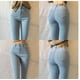 thumbnail image 2 of Pantalones vaqueros elásticos ajustados para mujer, pantalones pitillo de cintura alta, estilo europeo y americano, 2023, 2 of 4
