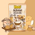 thumbnail image 2 of [HBAF] Korean Inseolmi Almond Nut Snack Covered with Rich Chocolate, Savory Rice Cake Flavor ??? (Inseolmi, 1 x 190 gram pack), 2 of 4