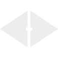 thumbnail image 4 of 28"W x 18 5/8"H x 2"ID x 9 3/4"C x 1"P Diamond Architectural Grade PVC Contemporary Ceiling Medallion, Two Piece, 4 of 11