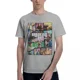 thumbnail image 5 of Camiseta novedosa Breaking Bad GTA Collage para hombre y mujer, cuello redondo, 100 % algodón, manga corta, tallas S a 4XL, 5 of 5