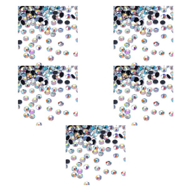 Billuyoard 4000 Uds. Cristales de cristal decorativos diamantes de imitación brillantes manualidades adornos artesanales diamantes de imitación Type2 Billuyoard CBP142888