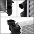 thumbnail image 3 of DNA Motoring 2813 Aluminum Radiator For 2004-2009 Dodge Ram 1500 2500 3500 5.7L V8, 3 of 5