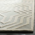 thumbnail image 3 of SAFAVIEH Cambridge Krista Geometric Wool Area Rug, Gray/Ivory, 5' x 8', 3 of 8