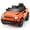 Orange, variant on SaveJoy 12V Licensed Land Rover Defender Ride on Car, Electric Truck for Kids with 2.4G Remote Control, 3-Point Belt, Spring Suspension, Bluetooth, White