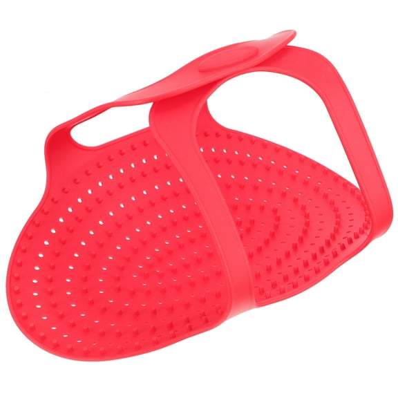 3 Count Silicone Turkey Roast Basket Folding Roasting Pressure Cooker Fryer with Handle