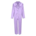 thumbnail image 7 of Silk Bestselling Christmas Pajamas - Christmas Themed Matching Pajamas Long Sleeve Button Down 2 Pcs Sleepwear, 7 of 7