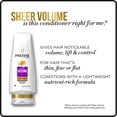 thumbnail image 4 of Acondicionador Pantene Sheer Volume para cabello fino 2 x 710 ml, 4 of 6