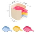 thumbnail image 2 of DFC Dip Tray And Stand 6 Piece Plastic Dip Tray With Storage Dip Tray Bowl Condiment Tray Set, 2 of 7