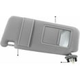 thumbnail image 6 of Applicable to Car Sun Visor Shade Pair Left & Right Side Compatible for Toyota Camry 2007-2011 with Sunroof and Lights Visors, 6 of 6