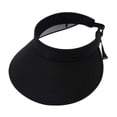 thumbnail image 2 of Sun Visor Hats Women Large Brim Summer UV Protection Beach Cap, 2 of 6