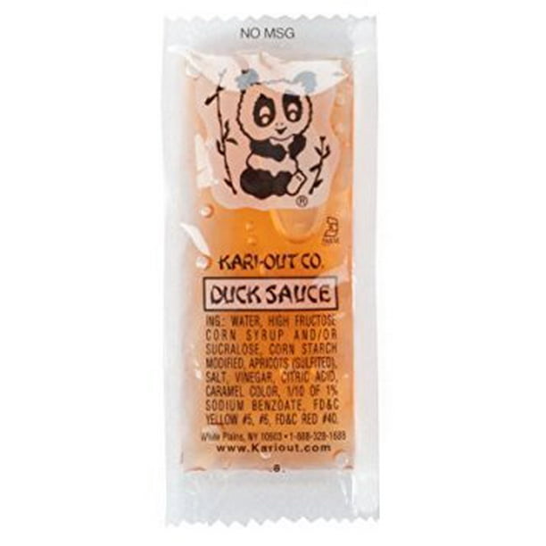 Duck Sauce Individual Condiment Packets, 100 Count, KariOut Co