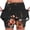 Black, variant on Miqool Womens Tennis Skirt with Pockets Inner Shorts Retro Floral High Waisted Athletic Golf Skort Skirts for Workout Sports Running Pickleball