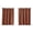 Wine Sturbridge Tiers 72" x 24", variant on Park Designs Navy Sturbridge Window Tiers