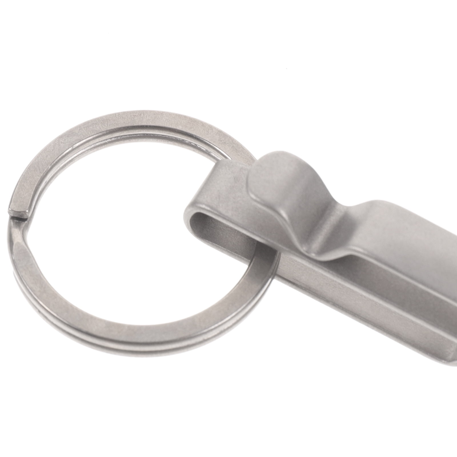 Worgeous 3pcs Key Ring Clip Titanium Carabiner Clip Key Chain Heavy Duty Belt Accessory