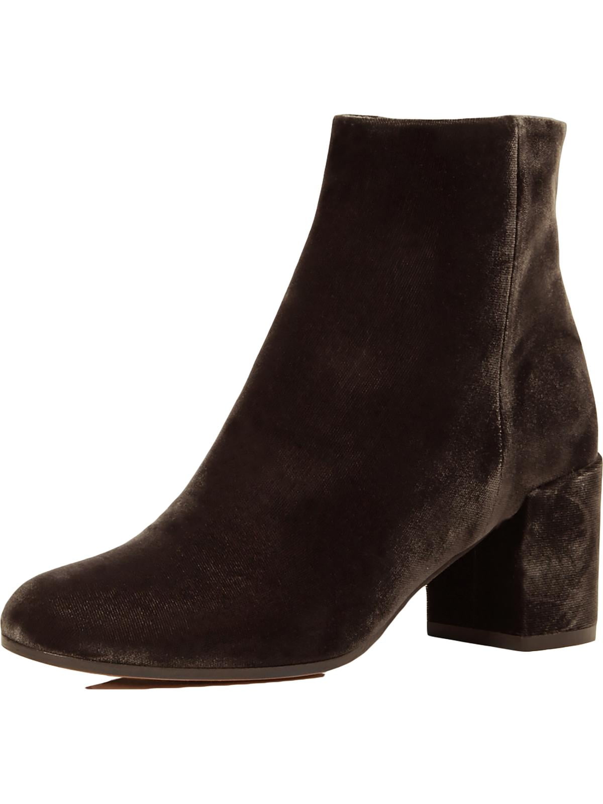 Vince Womens Blakely Velvet Block Heel 