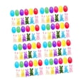thumbnail image 3 of Huevos de Pascua rellenos de juguetes de conejito, decorativos, suaves, únicos y creativos, regalos de fiesta. 48 set, 3 of 9