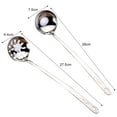 Farfi Soup Ladle Nonstick Ergonomic Stainless Steel Grinding Polishing