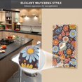 thumbnail image 5 of Yayeee Duplex Wall Plate 1-Gang 4.5"x2.7" Home Receptacle Light Switch Decorative Outlet Cover, Colorful Flowers, 5 of 7