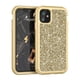 thumbnail image 1 of Compatible con iPhone 13 Series Case, Slim Luxury Glitter Sparkle Bling Shiny Girly Women Thin Protective Girl Women Phone Case Cover para iPhone13 Pro - Dorado WD.WDQZL necesidades diarias, 1 of 4