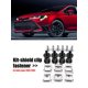 thumbnail image 2 of Ndcxsfigh Kit Sujetadores Protección Contra Salpicaduras Debajo La Cubierta para 100 A3 A4 A6 A8 TT, 2 of 9