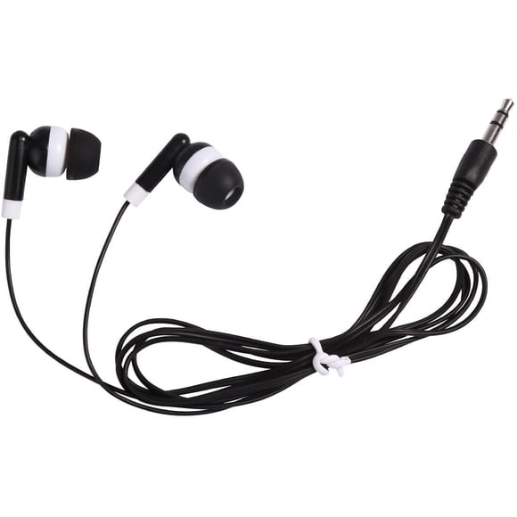 Auriculares CN-Outlet a granel 50 Pack para iPhone Android Reproductor MP3 negro
