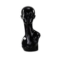 thumbnail image 3 of lionlar Mannequin Head Stand Hat Display Stand Decorative Lightweight Multifunction Holder Hat Rack for Headband Jewelry Home Black, 3 of 9