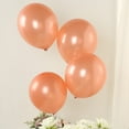 thumbnail image 5 of Efavormart 50 Pack Rose Gold Biodegradable Balloons, Eco-friendly Thickened Extra Strong Latex Helium Party Balloons - 12", 5 of 9