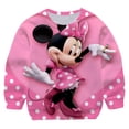 thumbnail image 1 of Bebé niñas niños encantador Mickey Mouse Minnie manga larga cuello redondo sudaderas niño dibujos animados sudaderas Otoño Invierno bebé Outfit5T Gao Jinjia LED, 1 of 2