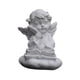 thumbnail image 1 of Figura de ángel hada de resina blanca, escultura de oración, decoración de escritorio, regalos Escribiendo pensando, 1 of 9