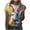 S7-Blue, variant on successthop Easter Clothes Women Cross Print Casual Short Sleeve Vacation T Shirt Crewneck Tops Summer Beach Clothes 2XL