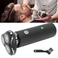 thumbnail image 3 of Afeitadora eléctrica afeitadora de barba red para cuchillos de doble chapa para afeitado de barba para limpieza de barba para hombres ANGGREK Otros, 3 of 8