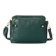 thumbnail image 1 of Bolsa de hombro cruzada de tres capas, bolso de ocio plegable al aire libre, verde, 1 of 3
