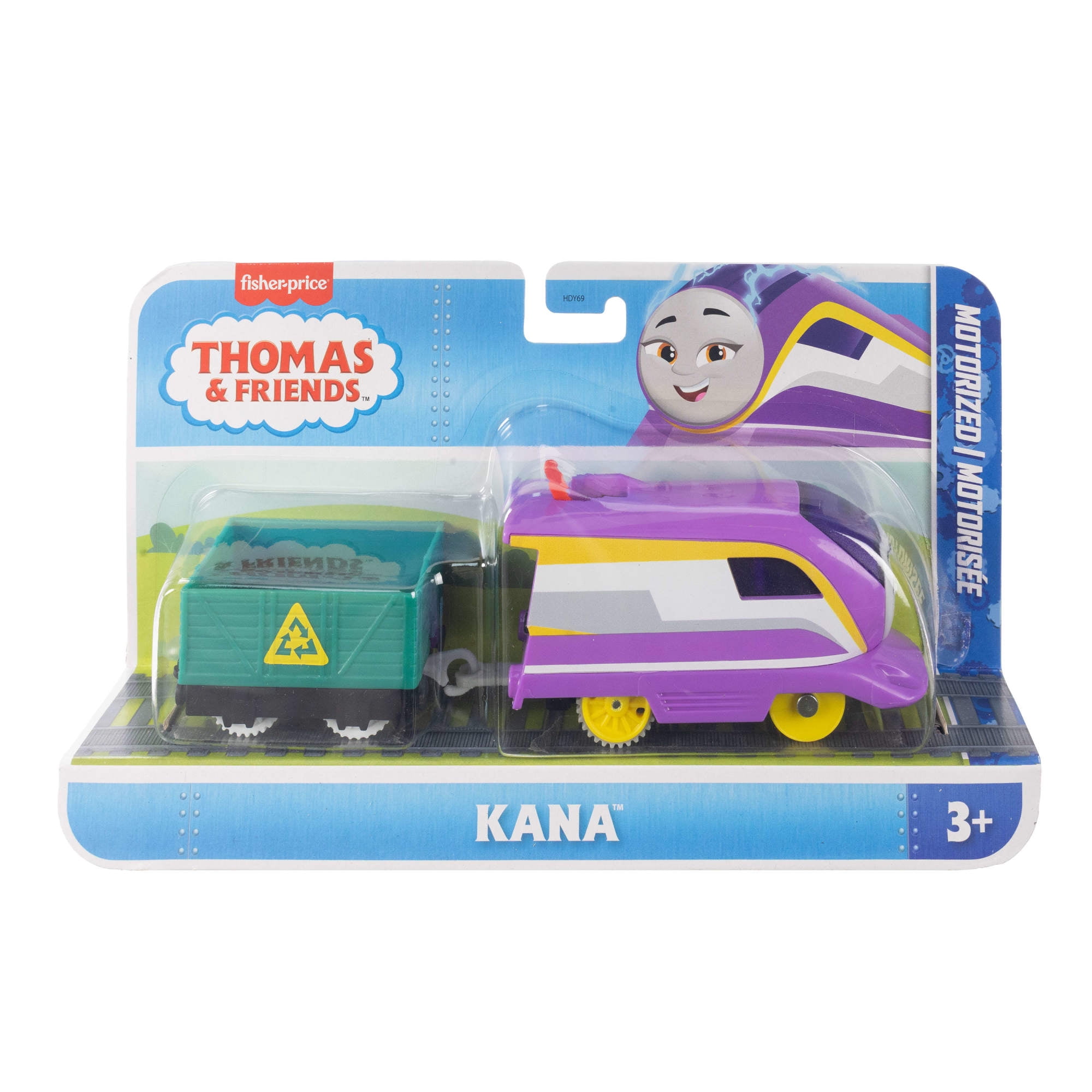 Thomas & Friends Motorized Kana Toy Train Engine Racing Vehicle