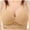 Beige, variant on Womens Bra,Summer Plus Size Bra,Womens Solid Color Comfortable Hollow Out Perspective Everyday Bras No Rims,Pink,L