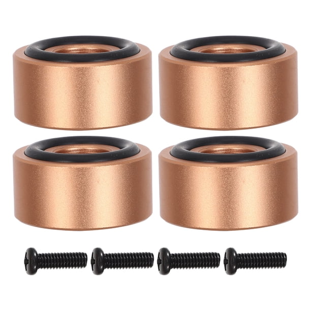 FELTECHELECTR 4Ud Patas Resistentes Doradas Para Tabla De Cortar Con Montaje De Tornillos Y Estabilidad Mejorada