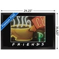 thumbnail image 3 of Friends - Coffee Wall Poster, 14.725" x 22.375", Framed, 3 of 3