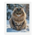 thumbnail image 5 of Paint By Numbers Kit for Adults Beginner - DIY Maine Coon Snow Portrait Canvas Painting Kits for Adults, Frameless Paint By Number for Adults for Home Wall Decor 16x20 Inch, 5 of 7