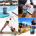 thumbnail image 7 of SKYSONIC Aurora Landscape Pattern 20 oz Stainless Steel Insulated Mug, Double Vacuum Insulated Travel Mug with Lid and Straw, 7 of 7