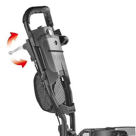 golf caddytek leopard push wheel cart