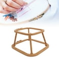 thumbnail image 1 of Adjustable Double Layer Embroidery Frame Stand, Stable and Long Lasting Stitch Hoop for Sewing Needlework, for Punching Needle Embroidery, ABS Stainless Steel, Household Use, 1 of 7