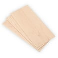 thumbnail image 1 of Eujgoov 3Pcs DIY Maple Wood Guitar Veneer Shell Sheet Headplate Replacement Guitar Accessories, 1 of 8