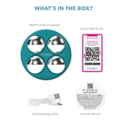 FOREO Bear 2 Body Microcurrent Massager – Body Sculpting & Cellulite Treatment Device - Evergreen