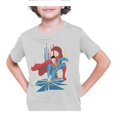 thumbnail image 3 of Playera Fan Army Superman Talla 10 pow manga corta gris, 3 of 4